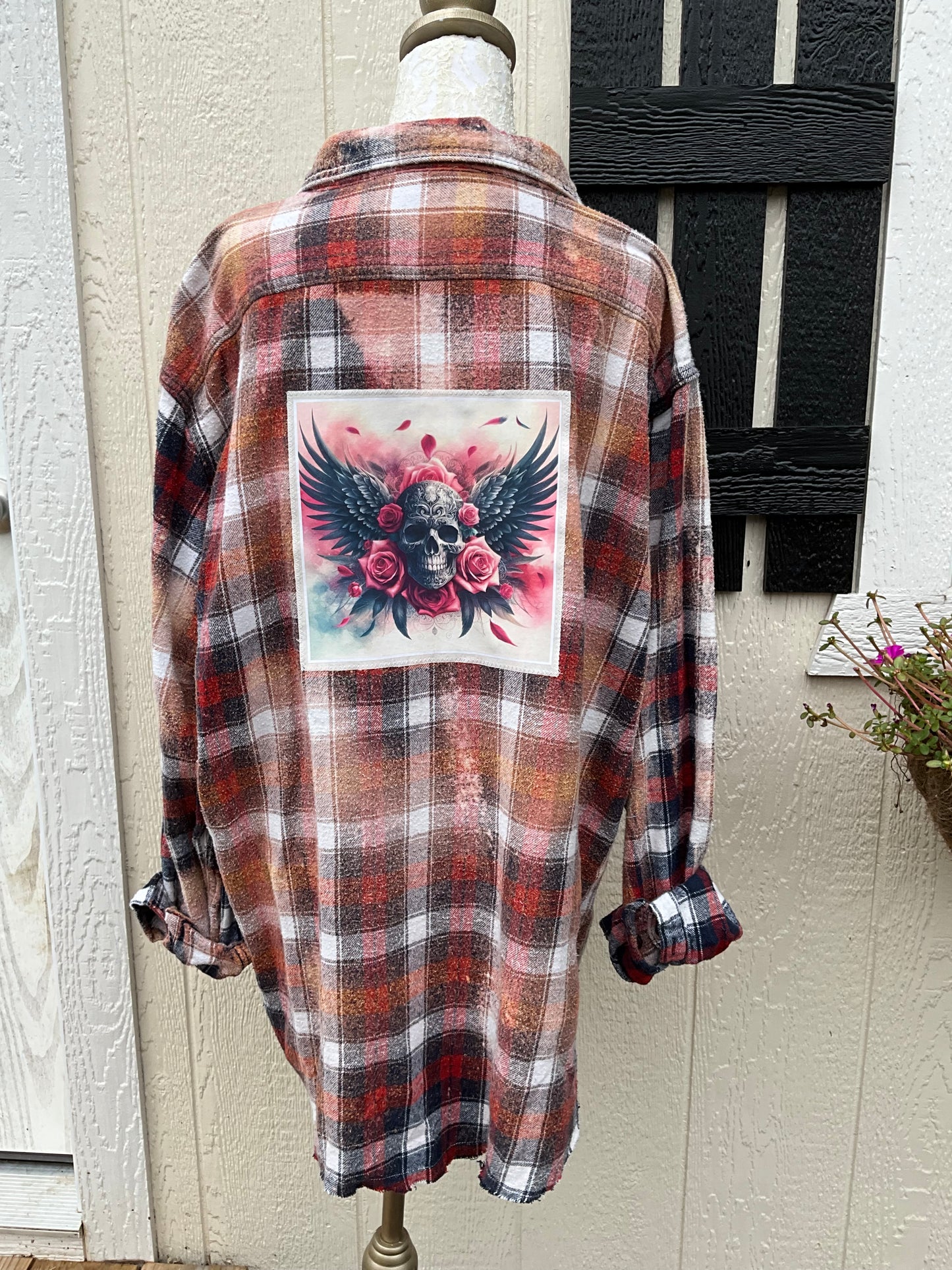 Rebel Roses Flannel