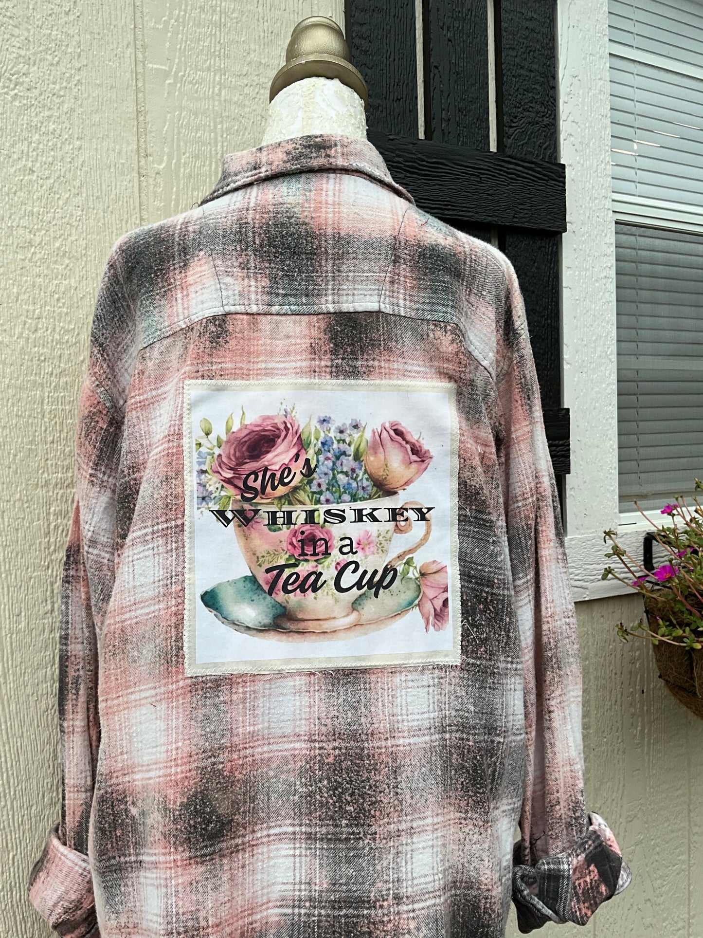 Whiskey In a Teacup Flannel