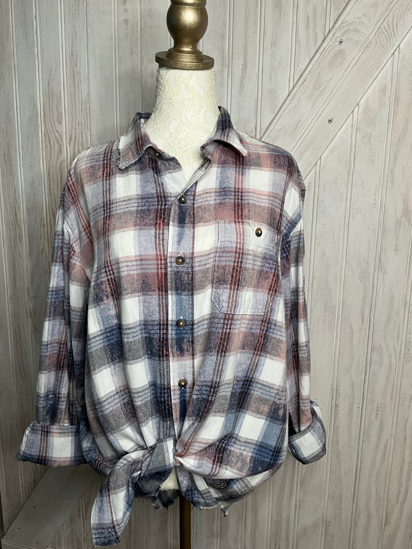 Whiskey In A Teacup Flannel