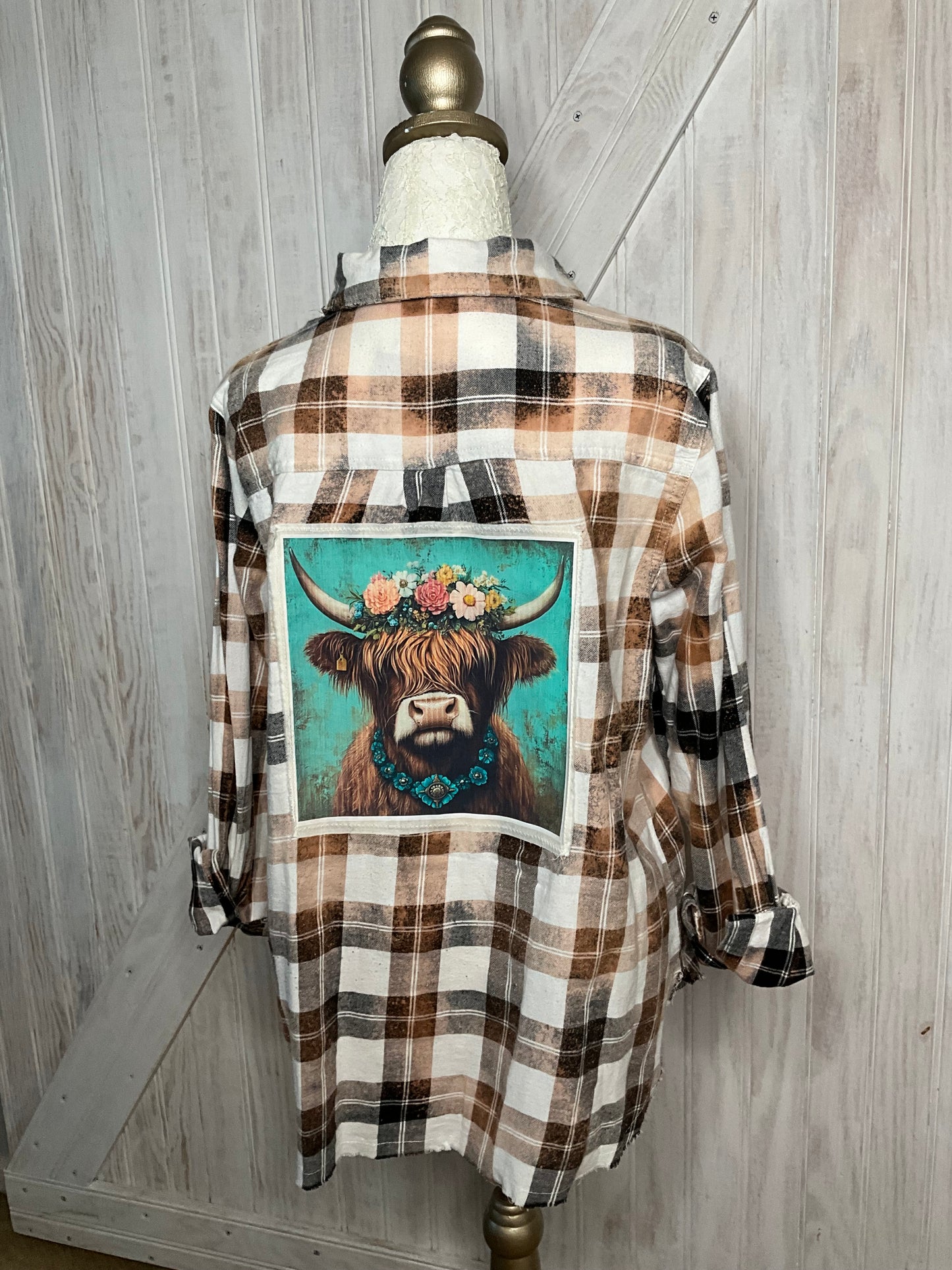 Highland Cow Flannel