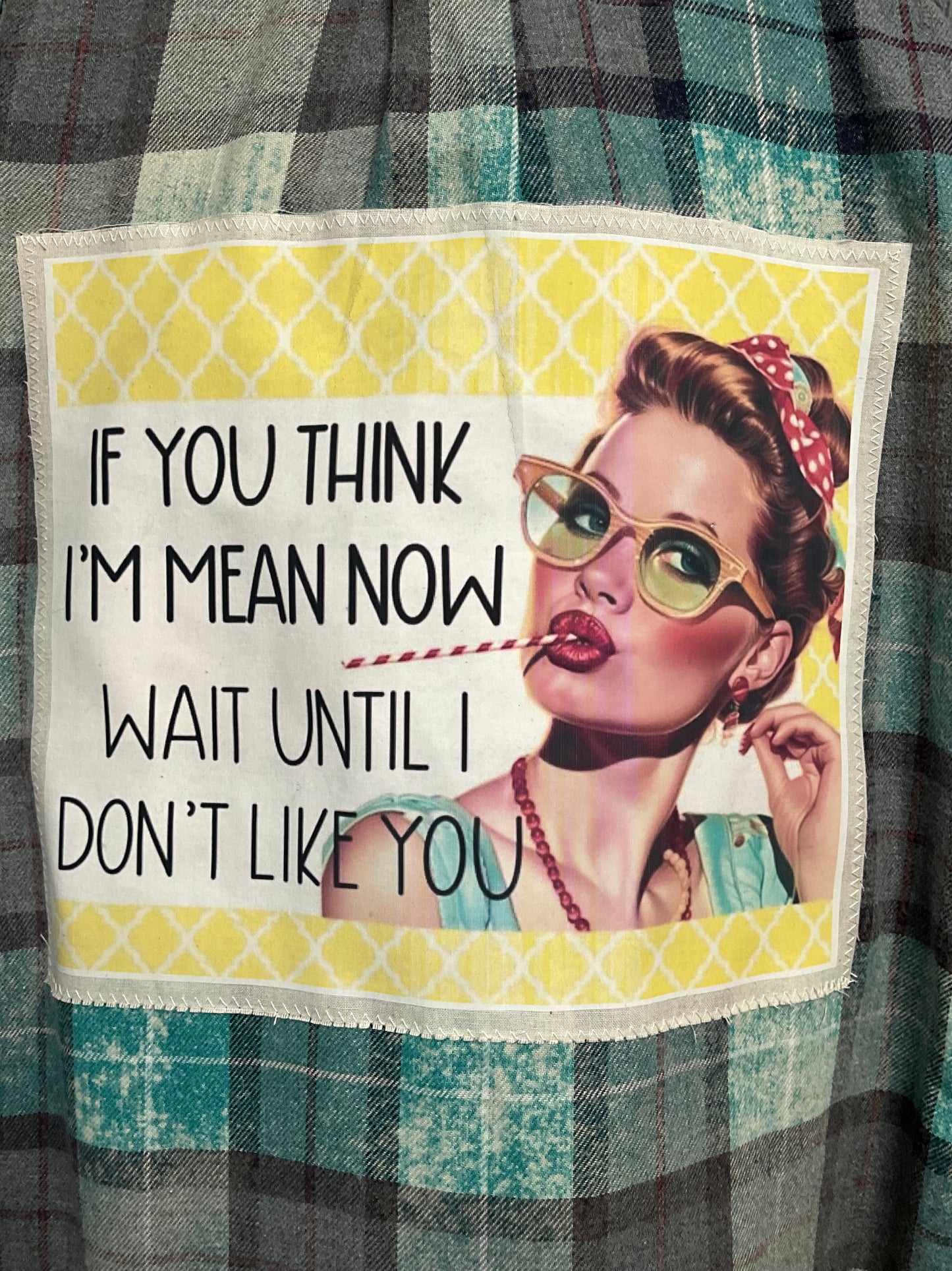 If You Think I'm Mean Flannel