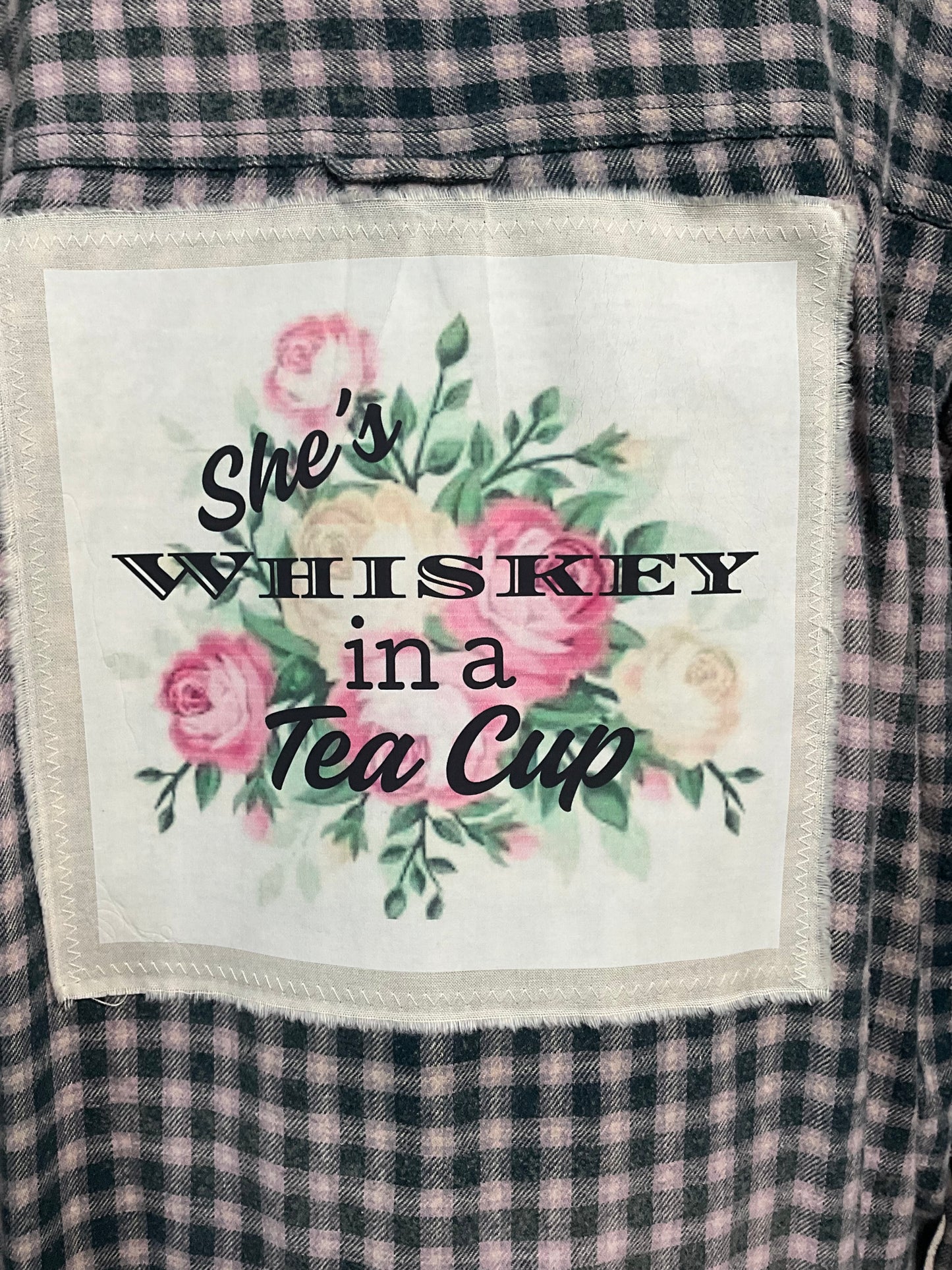 Whiskey In A Teacup Flannel