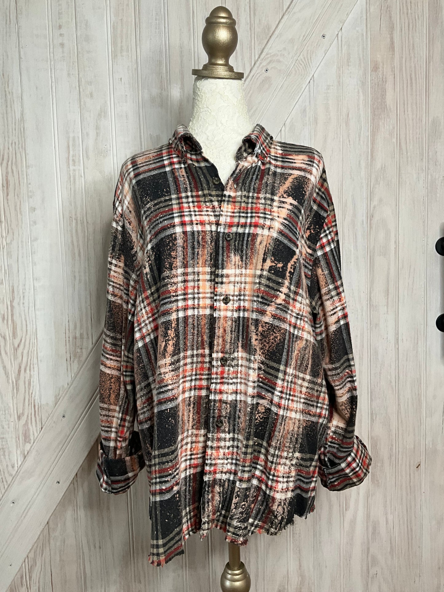 Ace Of Hearts Flannel