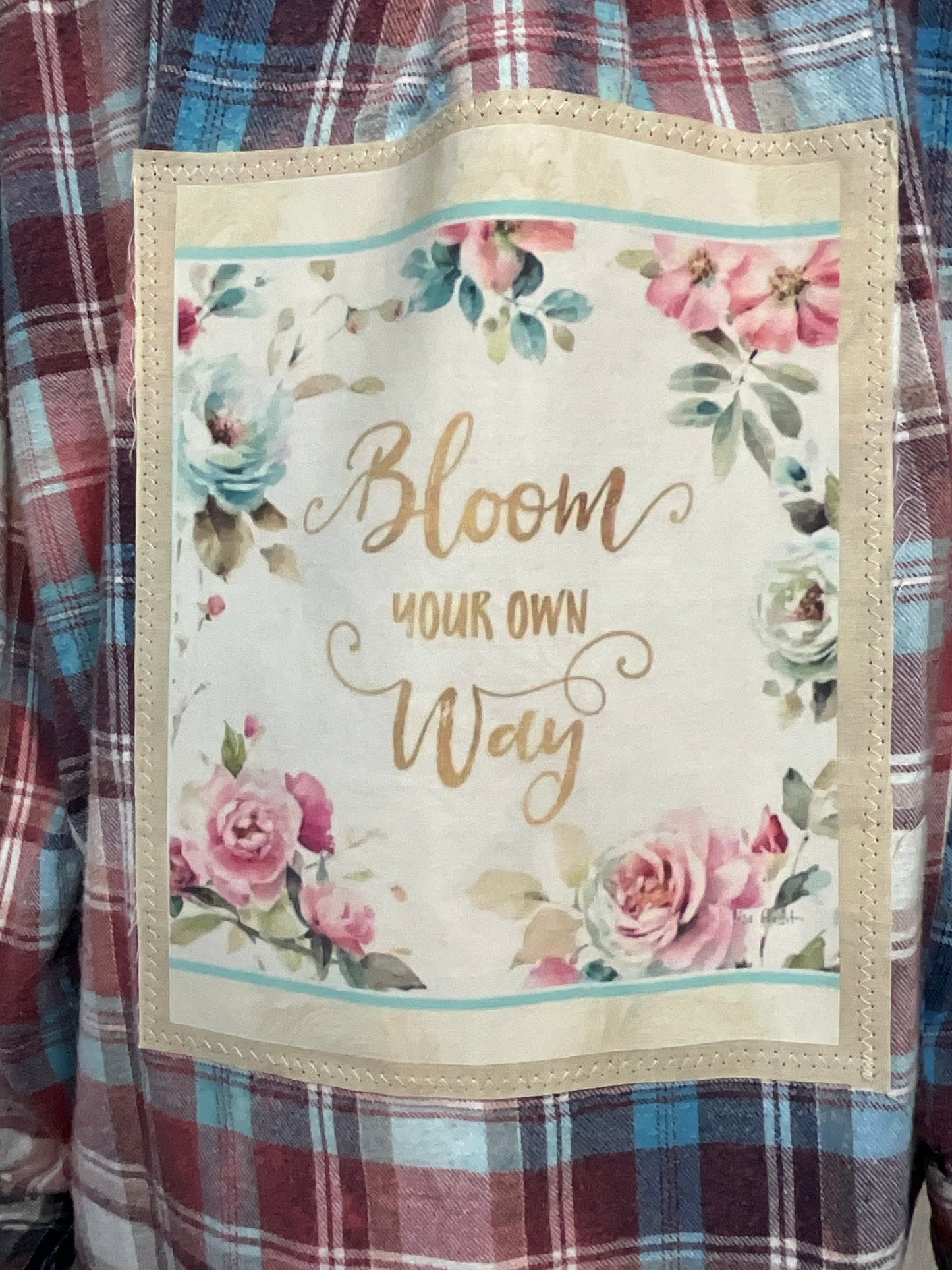 Bloom Your Own Way Flannel