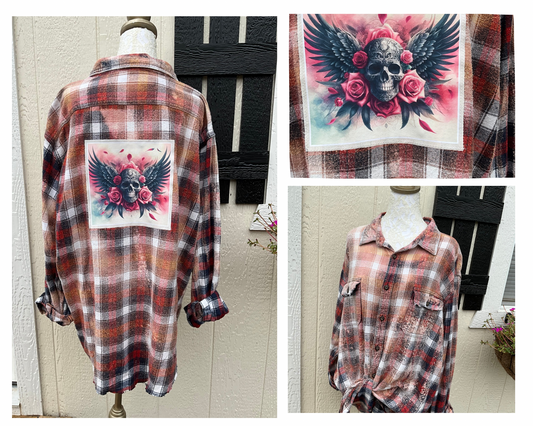 Rebel Roses Flannel