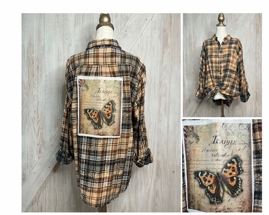 Majestic Papilion Flannel