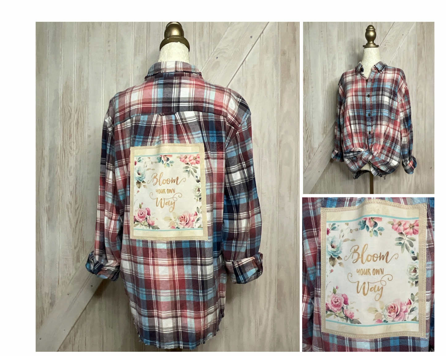 Bloom Your Own Way Flannel